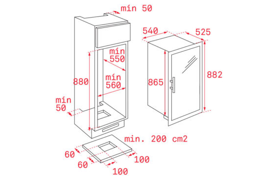 Kich thuoc Tu Ruou RVI 35